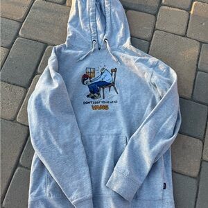 Vans Light Gray Graphic Hoodie